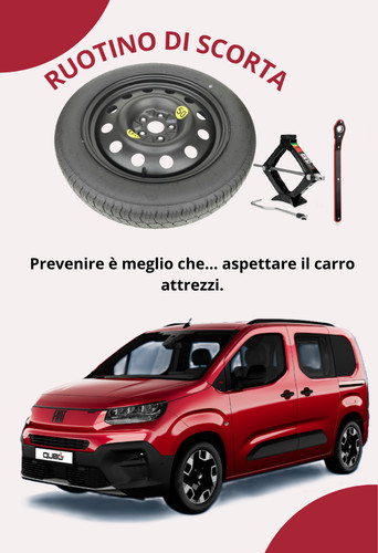 Ruotino scorta per fiat - 16",