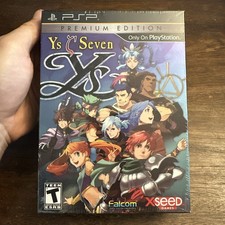 Ys Seven: Premium Edition (Sony PlayStation PSP 2010) nuovo - sigillato in fabbrica