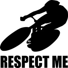 adesivo CICLISTA MTB