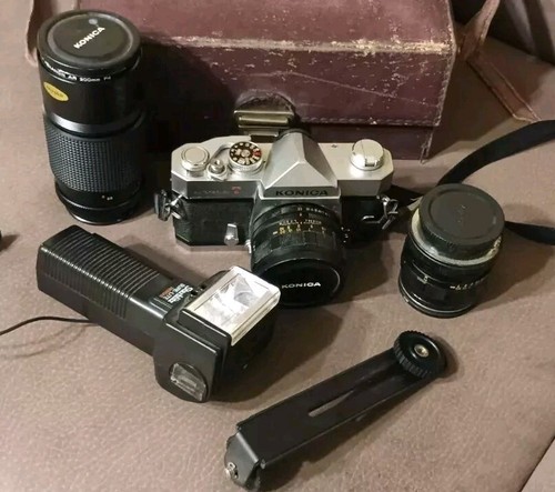 Fotocamera konica autoreflex - konica, t