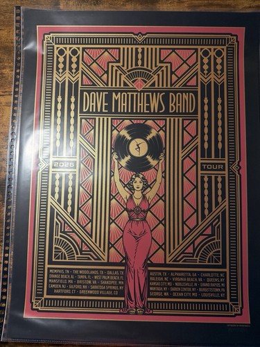 Poster tour dave - poster, matthews