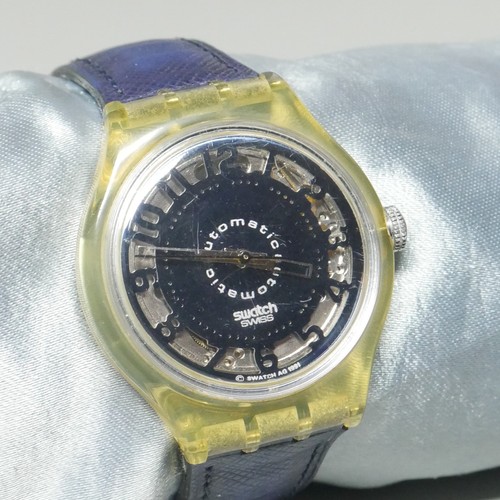 1991 swatch automatic - swatch, black