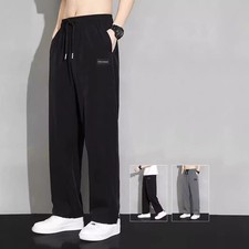 Pantaloni casual uomo larghi