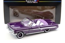 1:18 Sun Star 1961 Chevrolet Impala Lowrider aperto convertibile viola metallizzato