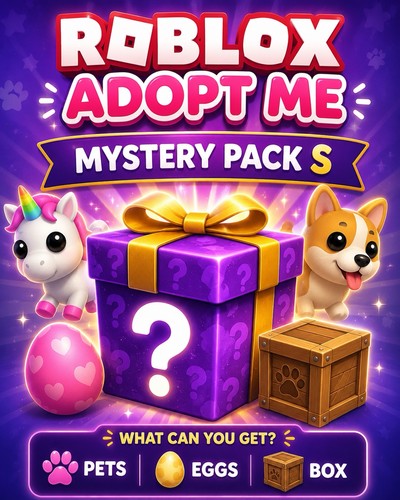 Roblox adopt mystery pack - mystery, |