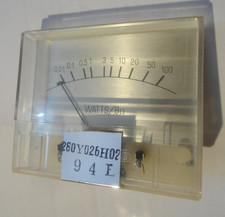 VU-METER PER AMPLIFICATORE