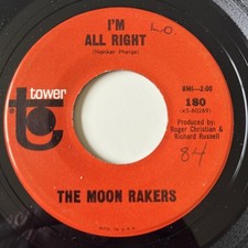 GARAGE ROCK 45 - MOONRAKERS