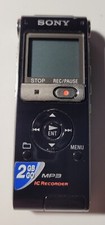 Sony miniregistratore IC Recorder UX200 Stereo 2Gb Usb pile ricaricabili istr.