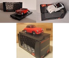 2354. BRUMM Lotto di 3 modelli Porsche 356 Cabriolet  R225/R117-01/R17-03