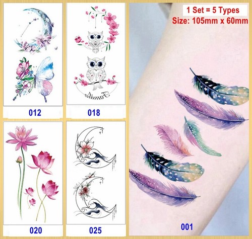 Set tatuaggi farfalla - pz,