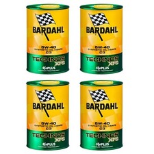 4 Litri Nuovo Bardahl Bardhal Technos 5W40 XFS C3 Olio Motore Auto 100%Sintetico