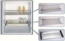 Scolapiatti acciaio inox 10 - scolapiatti,