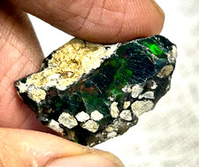 Opale nero grezzo di alta