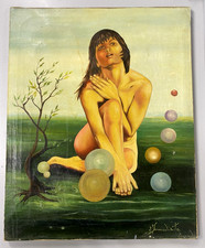 RITRATTO DIPINTO OLIO TELA