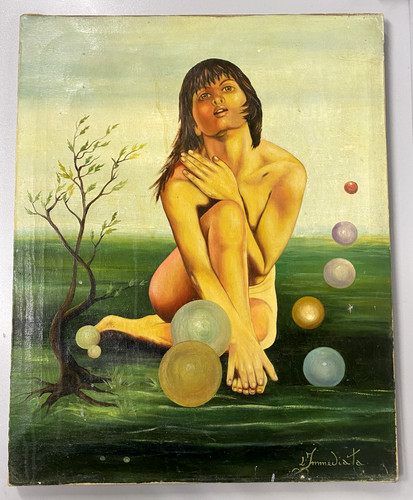 Ritratto dipinto olio tela - ritratto,