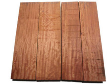 1X Bubinga Legno Rigo Rosa Riccio 62X17,5Cm X 59-60Mm