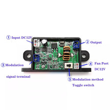 Driver diodo laser blu 4,5W 3,8A uscita corrente costante TTL/Modulazione analogica