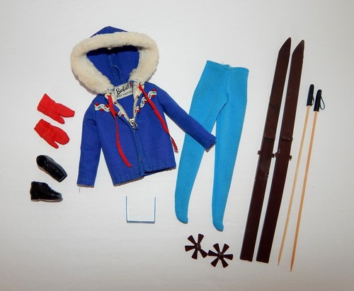 Barbie vintage ski - queen, #948