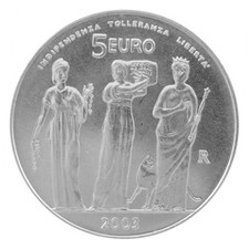 2003 * 5 EURO SAN MARINO da