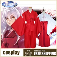 Inuyasha Cosplay Kikyo Rosso