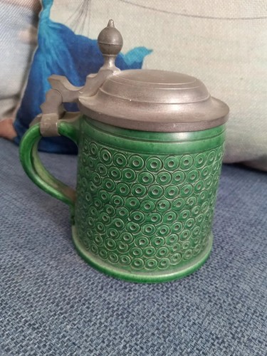 Vintage boccale birra - birra, ceramica