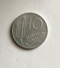 Moneta Rara 10 Lire Spiga del