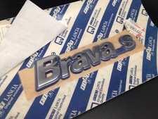 FIAT BRAVA S LOGO ORIGINALE SIGLA EMBLEMA FREGIO STEMMA SCRITTA TARGHETTA BADGE