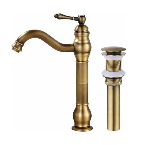 Rubinetto lavabo bagno ottone