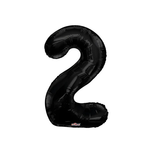 Palloncino numero nero salva - palloncino,