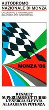 AUTODROMO DI MONZA PIEGHEVOLE