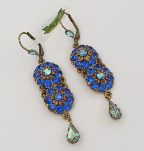 Orecchini michal negrin blu - negrin,