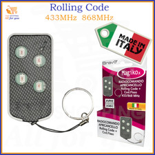 Telecomando cancello per cancelli rolling code 433 mhz 868 aprimatic tr2 tm4 tx2