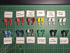 Specchietti laterali Ferrari Pocher Testarossa 1:8 coppia Dx+Sx Colori personz.