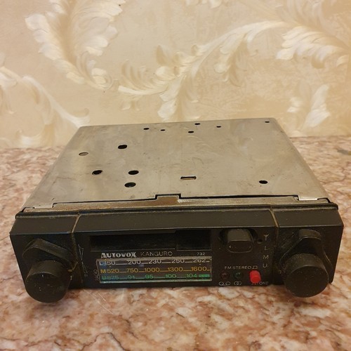 Autoradio autovox kanguro 732 - autoradio,