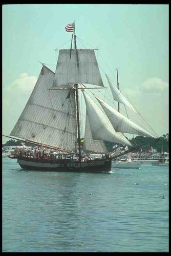 Metal sign tall sail boats - tall,