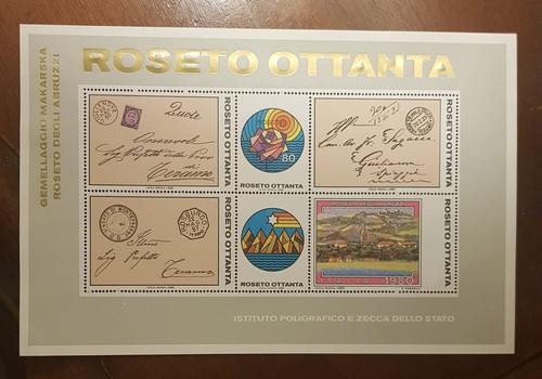 Lotto pezzi 1980 foglietto - lotto,
