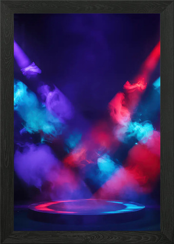 Palcoscenico neon con - palcoscenico,
