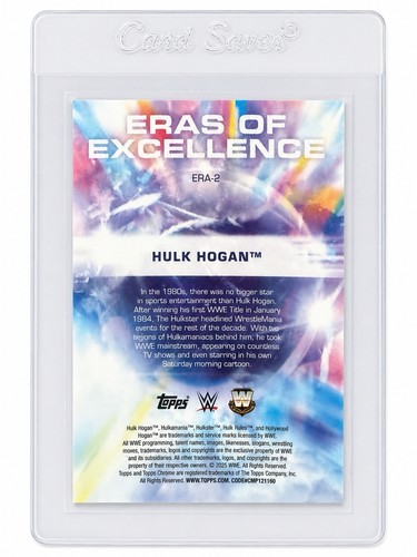 2026 topps chrome wwe - chrome, hulk