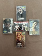 N. 5 MC Promozionali GUCCINI, DALLA, BENNATO, JOVANOTTI, LUCCHETTA