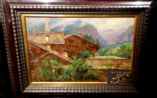 Bel dipinto raffigurante - dipinto,
