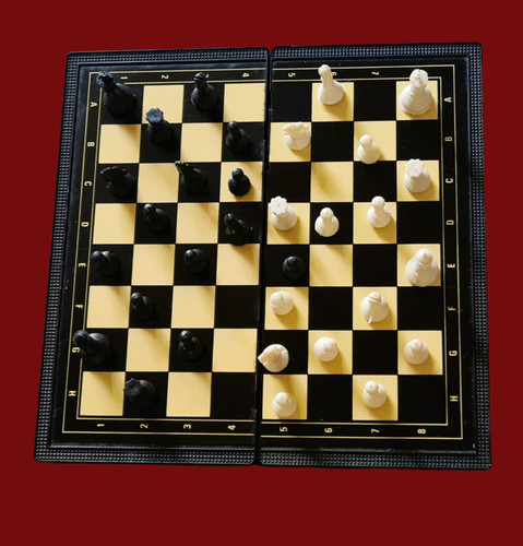 Scacchiera mini portatile - scacchiera,