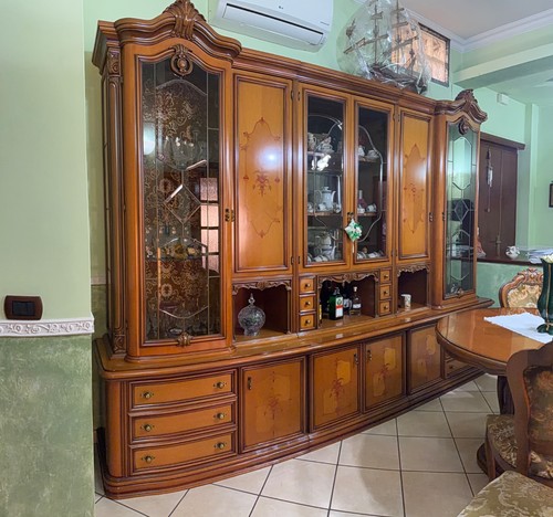 Credenza vetrina antica - ,