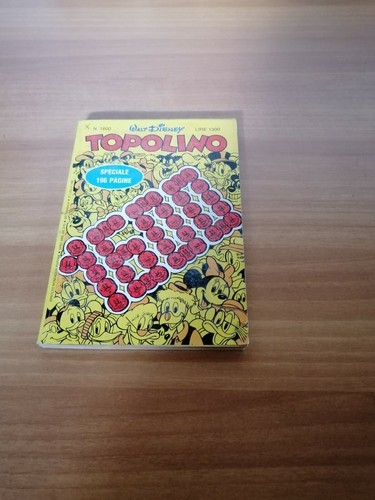 Fumetto topolino 1600 - topolino, n.