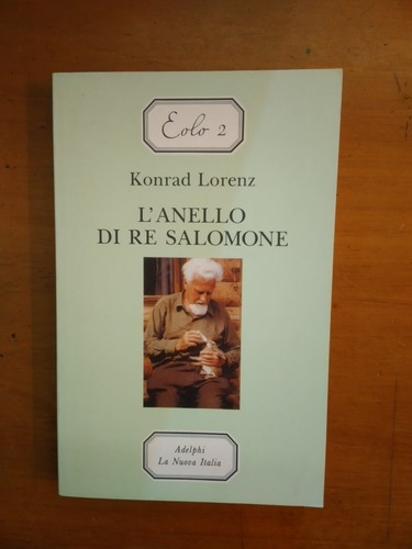 Konrad lorenz anello di re - lorenz-, l'anello