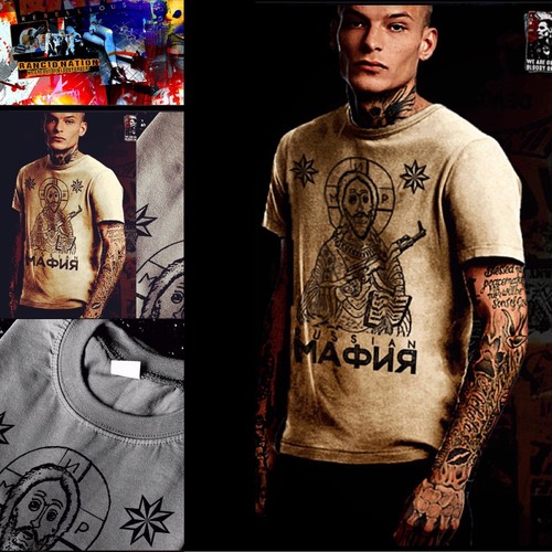 Shirt tatuaggio prigione - t-shirt,