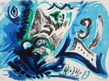 EDOUARD PIGNON LITO NUMERATA FIRMATA E DATATA 1970