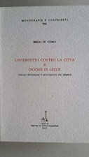 LECCE SCOMUNICATA - INTERDETTO