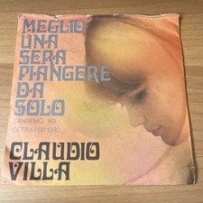 DISCO VINILE 45 GIRI MEGLIO