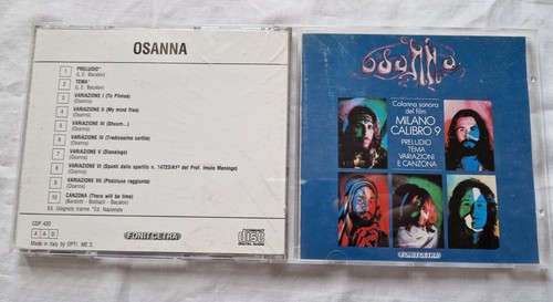 Osanna milano calibro ost - 9, cd