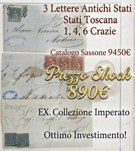Lettere antichi stati - lettere,